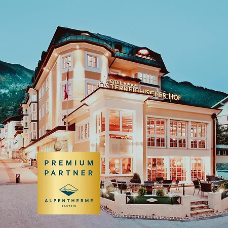 Szálloda Oesterreichischer Hof-im Bademantel Direkt In Alpentherme Bad Hofgastein